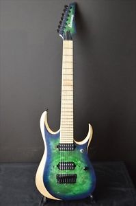 Ibanez Iron Label RGDIX7MPB VG condition w/Soft Case Electric Guitar EMS