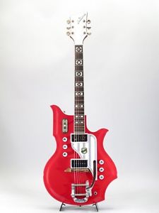 National Glenwood 95 1964 Jacaranda Fingerboard Red Used Electric Guitar Japan