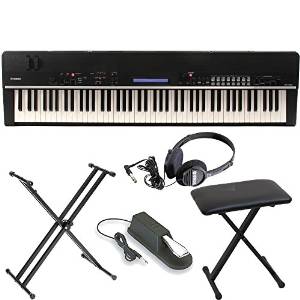 Yamaha CP4 Stage 88-note Wooden Key Stage Piano Deluxe Kit with Bench, Stand, Headphones and Pedal