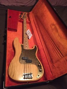 1972 Fender Precision Bass With Gold Trim And Case