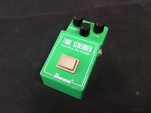 1981 Original Ibanez TS-808 Tube Screamer JRC4558D 1102 Chip Guitar Effect Pedal