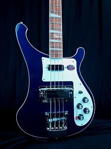 NEW 2016 Rickenbacker 4003 Bass Guitar Midnight Blue Case