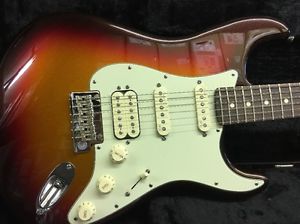 Fender American Deluxe Stratocaster HSS Strat Plus Metallic 3 Tone Sunburst
