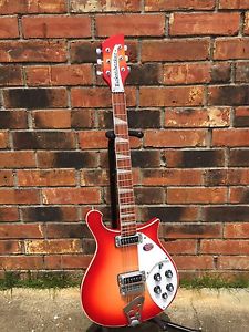 NEW 2016 Rickenbacker 620 FireGlo (Red Burst) Electric Guitar w OHSC + Free Ship
