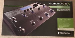 TC Helicon Voicelive 3 Extreme Vocal & Guitar Amp FX Processor Pedal NO RESERVE!