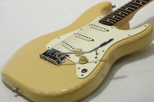 Fender USA Standard Stratocaster Ivory 1980's Electric Guitar Used Free Shipping