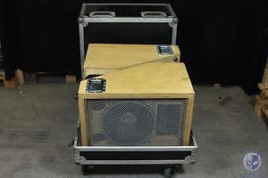 Custom Speaker Set in Flightcase Delta W112 F Blank JBL E120 300W