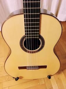 2014 Paco Marin classical flamenco Negra Guitar