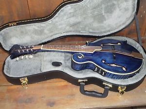 New Mia F-7E F-Style Mandolin & Case - Acoustic/Electric with Fishman - USA