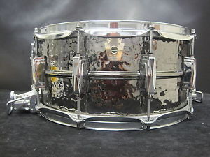 Ludwig Hand Hammered 6.5"X14" Black Beauty Snare Drum