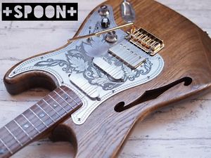 Component Stratocaster Thinline SSH w/Piezo Free Shipping