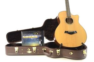 2010 Taylor Baritone 8 String Acoustic-Electric Guitar - Natural  w/ OHSC