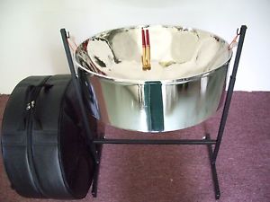 KaribPAN - Lead ''C'' (Soprano) Steel Pan Package w/ Case, Stand & Mallets (Free