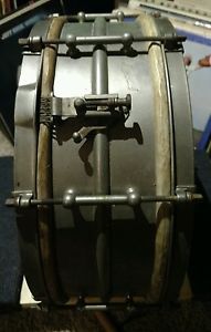 A true "Barn Find" - 1920's Vintage Ludwig NOB 8 Lug 14" Snare Drum