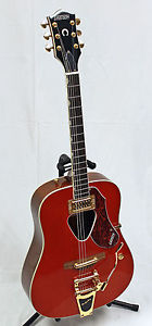 Gretsch 2704034522 G5034TFT Rancher Acoustic/Electric Sunset Finish Guitar