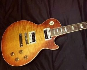 2005 Gibson Les Paul Standard Faded, collector's item w/case,Zebra Burst Buckers