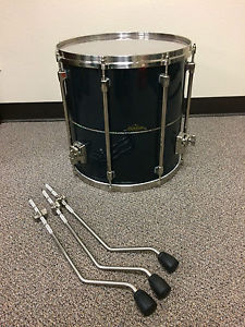 Tama Starclassic Bubinga Omnitune 16" x 16" floor tom [Piano Black] Japan Made