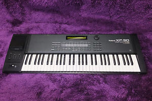 used Roland XP-50 Synthesizer Keyboard music workstation xp50 160425