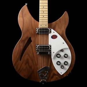 Rickenbacker 330/6 Walnut 330 6 String Electric Guitar #15 36690 Pre-Owned