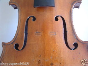 Violin old 4/4 Vuillaume lab. flamed rare French very  good antique
