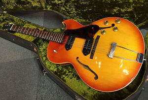 Free Shipping Vintage Gibson ES-125TC Sunburst 1965 Electric Guitar