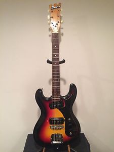 Univox Hi Flier Phase 2 Vintage Guitar-Sunburst Early 70's Model