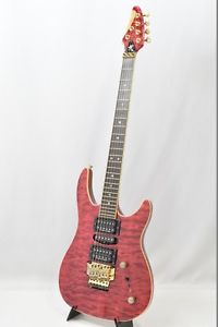 BRIAN MOORE/i1F/Transparent Purple w/hard case Free shipping Guiter From JAPAN