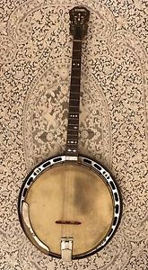 ANTIQUE VINTAGE 1920s GIBSON MASTERTONE BANJO