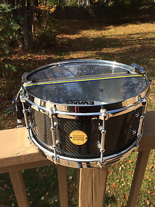Black Swamp Carbon Fiber Multisonic Snare Drum - 14x6.5
