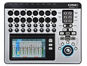 QSC TouchMix-16 16-Channel Digital Compact Touch Screen Studio Performance Mixer