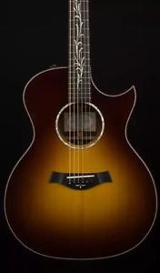 2016 Taylor Custom Shop Grand Auditorium Electro-Acoustic Guitar BTO #8375 MINT