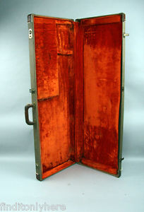 1959 FENDER JAGUAR JAZZMASTER GUITAR BROWN TOLEX CASE USA RARE 1960'S PRE CBS