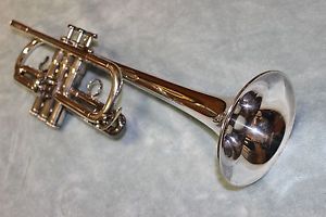 Yamaha YTR 745 Pro C Trumpet~Silver Plated~MINT!