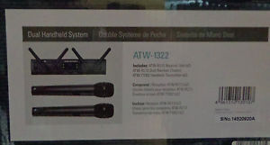 Audio Technica *NEW* System 10 PRO Digital Dual Channel handheld Wireless 2.4GHz