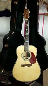 martin accoustic guitar, electric pick up