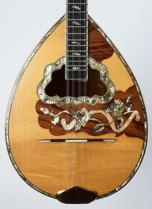 2000 Dalagiorgos Greek Bouzouki, Rosewood & Spruce “The Rose”, Near Mint