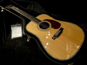 S.Yairi YD-42N Natural w/hard case Free shipping Guiter Bass From JAPAN #I51