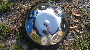 Handpan SdM - D minor Low No6° - (D) A C D E F G A C - with Bag