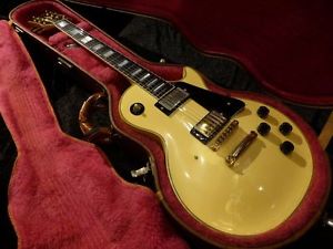 Free Shipping Used Gibson Les Paul Custom 1980s Electric Guitar