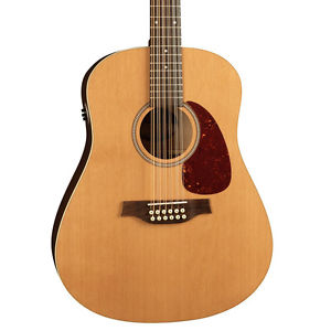 NEW 2016 Seagull Coastline Cedar S12 12 String Acoustic Electric Guitar w/ Q1T