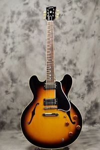 Gibson 1959 ES-335 Dot Plain Reissue Vintage Sunburst Electric Free Shipping