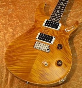 Used Paul Reed Smith Custom 24 "Pre-factory" style 2014 Santana Yellow Guitar