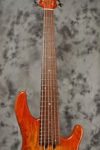 YAMAHA TRB-6II Amber Burst Electric Free Shipping