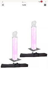 TRUSST 2.5 DJ LED GLO TOTEM UPLIGHT LIGHTING TOWER WITH BAG AND SCRIM