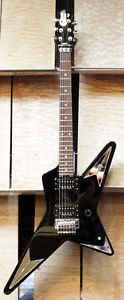 ESP RANDOM STAR -THE BLACK STAR- New other w / Hard case
