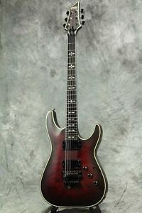 Schecter/AD-C-1-FR-HR-EX Crimson Red Burst Satin w/soft case Free shipping #U902