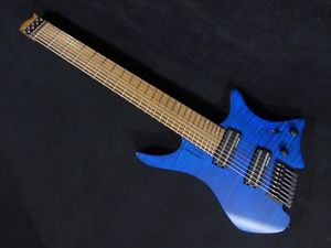 NEW STRANDBERG Boden J-Series J8 Blue Headless 8strings Guitar