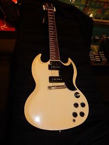 Gibson 2000 Custom Shop SG Special w/ Lindy Fralin Pickups Aged White