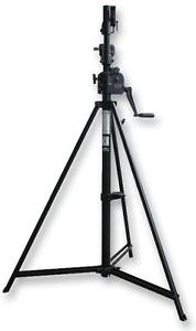 STAND WIND-UP EASYLIFT 3.8M 30KG BLK - Stand & Supports - Audio Visual