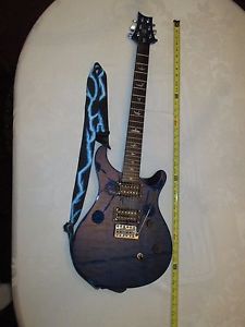 PAUL REED SMITH PRS SE CUSTOM WHALE BLUE ELECTRIC GUITAR w SOFT TRAVEL CASE